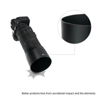 Reversible RF 600mm Bayonet Lens Hood Shade for Canon RF 600mm f/11 is STM Lens on Canon E - Image 7