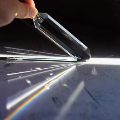 5" Large Crystal Sun Catcher Prisms, Hanging Suncatchers with Glass Prism, Rainbow Maker L - Image 4