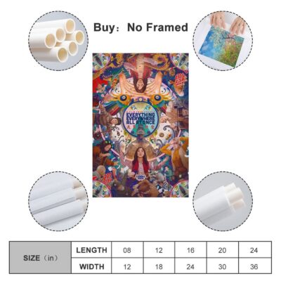 AKAK Everything Everywhere All at Once Poster 2022 Movie Poster Aesthetic Decorative Paint - Image 4