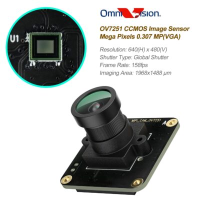 innomaker GS Camera OV7251 Sensor with Global Shutter External Trigger Stream Mode 0.3MP F - Image 2