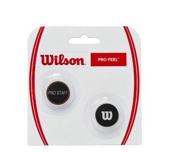 WILSON unisex adult Pro Feel Pro Staff dampener, Red, 2 US