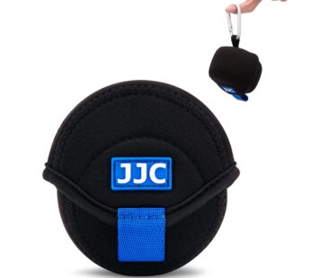 JJC Neoprene Mirrorless Lens Pouch Bag Compact Case Protector for Canon EF-M 22mm Sony E 1