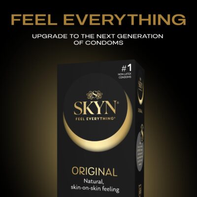 SKYN Non-Latex Lubricated Condoms, 12 Count - Image 3