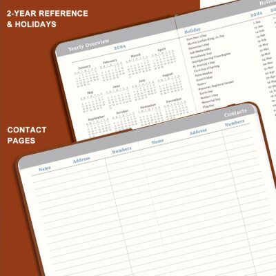 Pocket Calendar 2024-2025 - Pocket Planner 2024-2025 from January 2024 to December 2024, 6 - Image 4