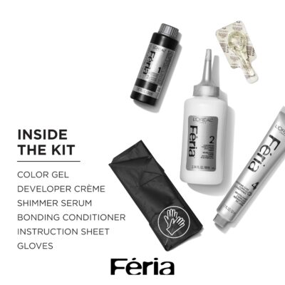 L'Oreal Paris Feria Multi-Faceted Shimmering Permanent Hair Color, 21 Starry Night (Bright - Image 3