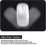 Audimi Small Mouse Pad 6 x 8 Inch, Mini Mouse Pad Thick for Laptop Wireless Mouse Home Off - Image 6