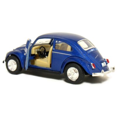 Kinsmart 5" 1967 Volkswagen Classic Beetle 1:32 Scale (Blue) - Image 4