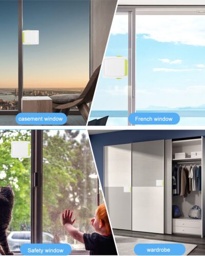Sliding Door Lock,Child Proof Safety Window Locks for Glass Doors Closets & Cabinets -(Sui - Image 3