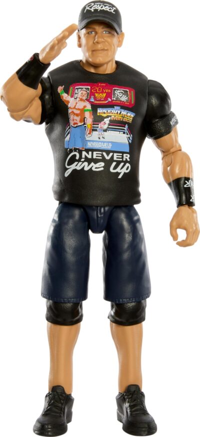 ?WWE Action Figure, 6-inch Collectible John Cena with 10 Articulation Points & Life-Like L