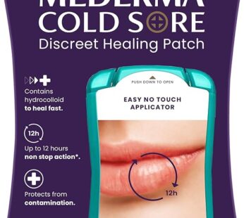 Mederma Fever Blister Discreet Healing Patch – A Patch That Protects and Conceals Cold Sores – 15 Count