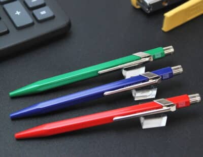 CREATIVE ART MATERIALS Caran D'ache Ballpoint Pen Metal Green (849.210) - Image 5