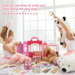 Zhanmai Mini Doll Backpack with 10 Stationery Surprises Inside, Pink, Unisex - Image 7