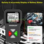 KINGBOLEN BM550 6V 12V 24V Car Battery Tester, 100-2000 CCA Voltage Tester 2Ah-220Ah Inter - Image 5
