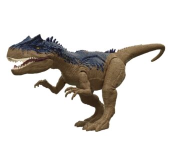 Jurassic World Toys Camp Cretaceous Roar Attack Allosaurus Dinosaur Action Figure with Str