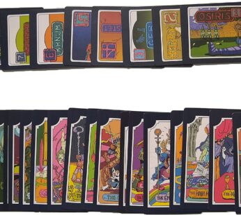Milcraft Adventure Anime Tarot Cards – 31 Pcs JoJo Anime Tarot Cards Board Game Divination