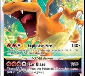 Charizard VSTAR 018/172 Brilliant Stars – Ultra Rare Pokemon Card