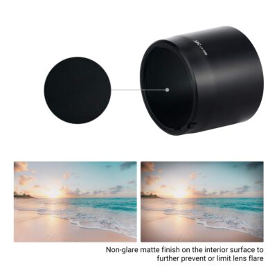 Reversible RF 600mm Bayonet Lens Hood Shade for Canon RF 600mm f/11 is STM Lens on Canon E - Image 4