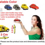 5" 1967 Volkswagen Classic Beetle 1:32 Scale (Black) by Kinsmart - Image 5