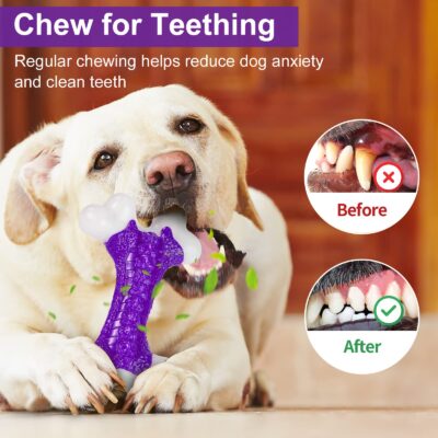 Kseroo Tough Dog Toys, Dog Toys for Aggressive Chewers Large Breed, Aggressive Chew Toys f - Image 5