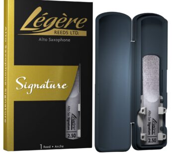 L?g?re Reeds – Alto Saxophone Reed, Signature, Strength 2.50 (ASG2.50) – Premium Synthetic