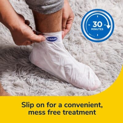 Dr. Scholl's Ultra Hydrating Foot Mask 3 Pack , Intensely Moisturizes Repairs and Softens - Image 6