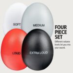 Meinl Percussion Set Egg Shakers 4-Piece Pack for All Music with Different Volume ? NOT Ma - Image 2