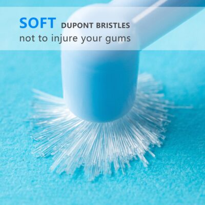 LOVEWEE End-Tuft Tapered Trim Toothbrush, 6 PCS Tufted Toothbrush Interspace Brush Wisdom - Image 7