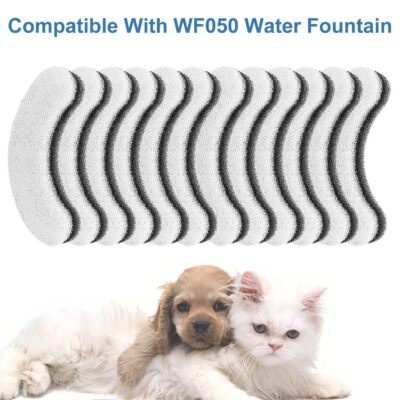 Replacement Premium Water Filter for NPET WF050 Transparent Water Fountain, Arc-Shaped, Wa - Image 4