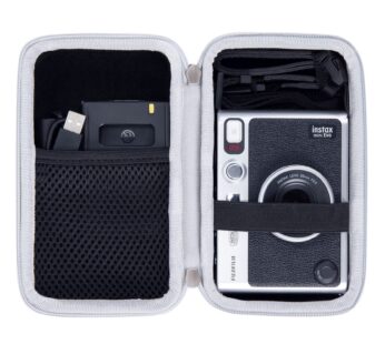 khanka Hard Carrying Case Compatible with Fujifilm Instax Mini Evo Instant Camera