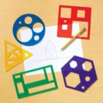 Learning Resources Primary Shapes Template Set - 5 Pieces, Ages 4+ Homeschool and Classroo - Image 6