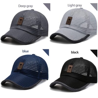KECOP Breathable Full Mesh Hat for Men, Quick Dry Cooling Caps for Women,Lightweight Truck - Image 6