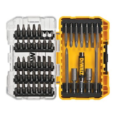 DEWALT Screwdriver Bit Set with Tough Case, 45-Piece (DW2166), Grey/Silver Screwdriving Se