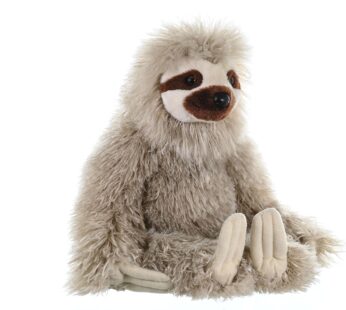 Wild Republic Cuddlekin Three Toed Sloth 12″ Plush, Cuddlekins (12257)