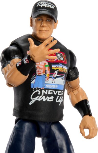 ?WWE Action Figure, 6-inch Collectible John Cena with 10 Articulation Points & Life-Like L - Image 4