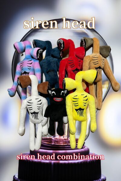 POPRORE Siren Head Plush Toys Cartoon Dog Cartoon Cat Plush Toys for Boys and Girls Home P - Image 5