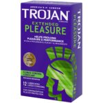 TROJAN EXTENDED PLEASURE Climax Control Extended Pleasure Condoms, 12 Count - Image 8