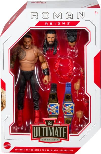 Mattel WWE Ultimate Edition Action Figure & Accessories, 6-inch Roman Reigns Collectible S - Image 2