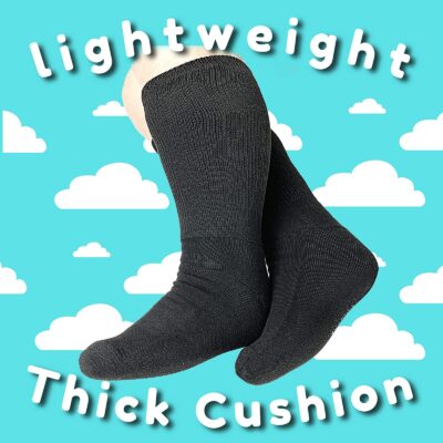 Gooi Extra Wide Socks for Swollen Feet Soft Stretch up to 30" Seniors Diabetics Men Women - Image 6