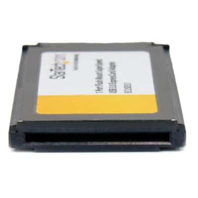 StarTech.com 1 Port Flush Mount ExpressCard SuperSpeed USB 3.0 Card Adapter with UASP Supp - Image 2