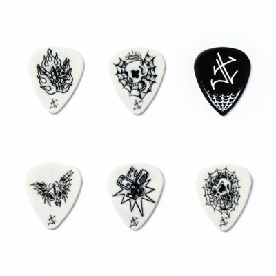 JIM DUNLOP JPH01T088 James Hetfield Pick Tin, Assorted, .88mm, 6 Picks/Tin - Image 2