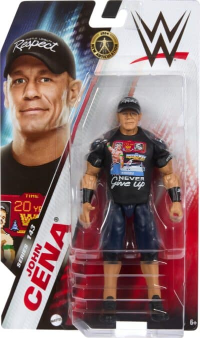 ?WWE Action Figure, 6-inch Collectible John Cena with 10 Articulation Points & Life-Like L - Image 2