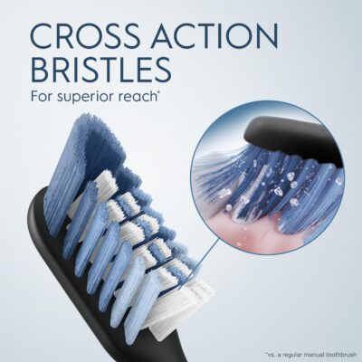Oral-B Clic Toothbrush Ultimate Clean Replacement Brush Heads, Black, 2 Count - Image 7
