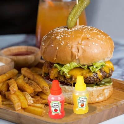 RONRONS 4 Pieces Mini Ketchup Bottles for Bento Box Accessories, 25ml Mini Condiment Squee - Image 2