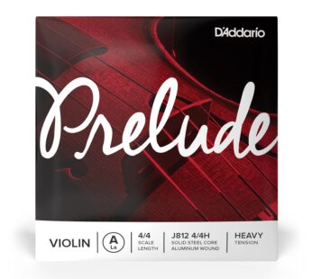 D’Addario Prelude Violin Single A String, 1/8 Scale, Medium Tension