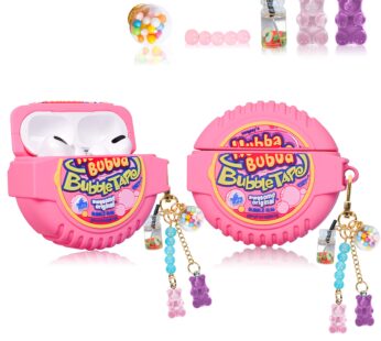 Lupct for Airpod Pro 2019/Pro 2 Gen 2022 Silicone Case, Cartoon Cute Food Air Pods Cover K