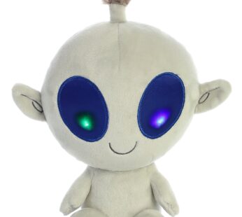 Aurora – Galactic Cuties – 8″ Bob Light Up Alien, Grey