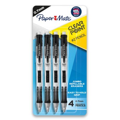 Paper Mate Clearpoint Mechanical Pencils 0.7mm, HB #2 Pencil Set, Art Supplies, Teacher Su