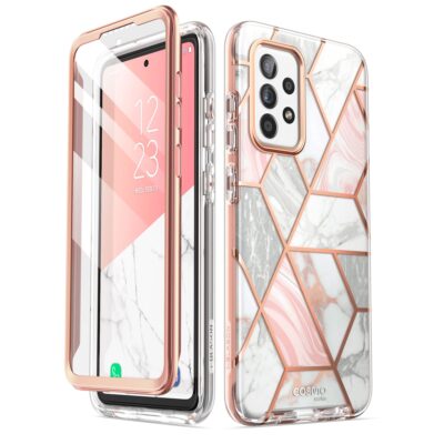 i-Blason Cosmo Protective Case for 6.5-Inch Samsung Galaxy A53 5G (2022), Marble Pink