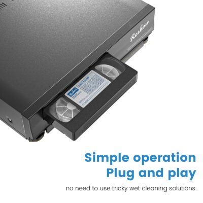 Reshow VCR Head Cleaner/VHS Head Cleaner - VHS Video Head Cleaner for VHS/VCR Players Dry - Image 2