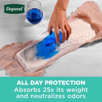 Depend Fresh Protection Adult Incontinence & Postpartum Bladder Leak Underwear for Women, - Image 3